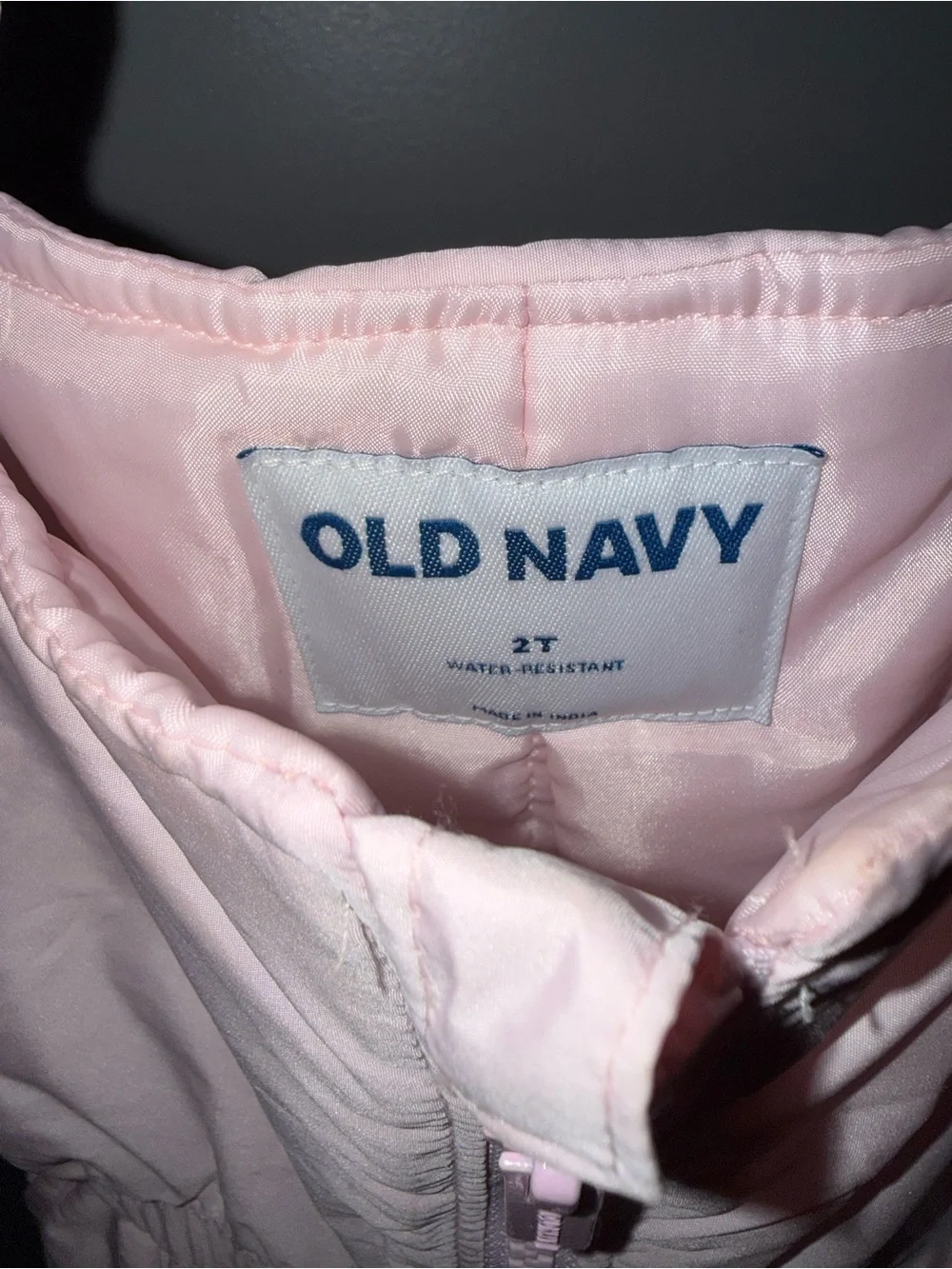 Old Navy Light Pink Kids Snow Bib Overalls